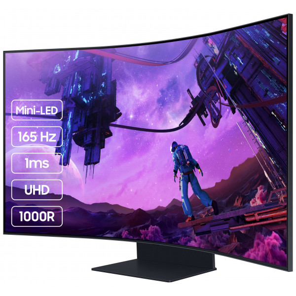 Фото - Монитор игровой Samsung Odyssey Ark (LS55BG970NIXCI)