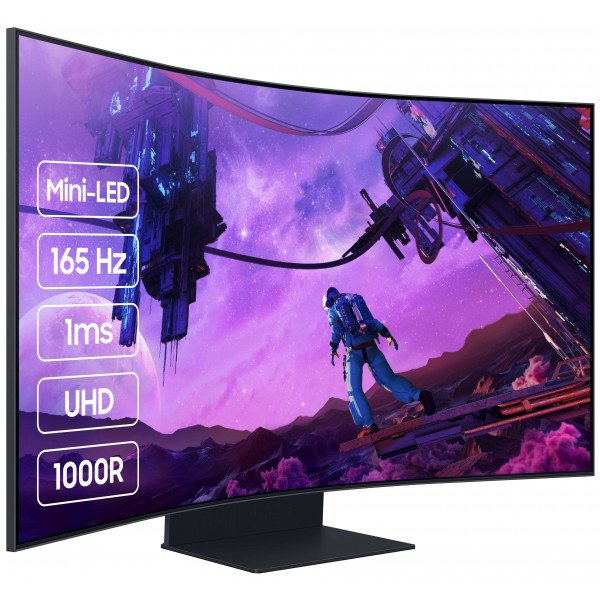 Фото - Монитор игровой Samsung Odyssey Ark (LS55BG970NIXCI)