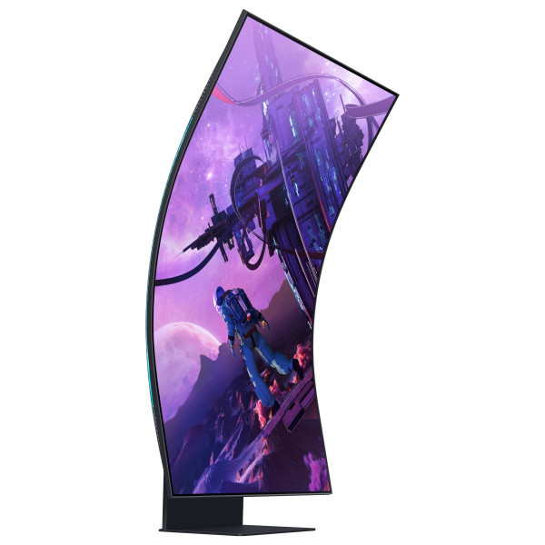 Фото - Монитор игровой Samsung Odyssey Ark (LS55BG970NIXCI)