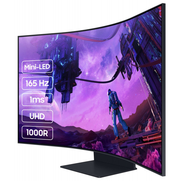 Фото - Монитор игровой Samsung Odyssey Ark (LS55BG970NIXCI)