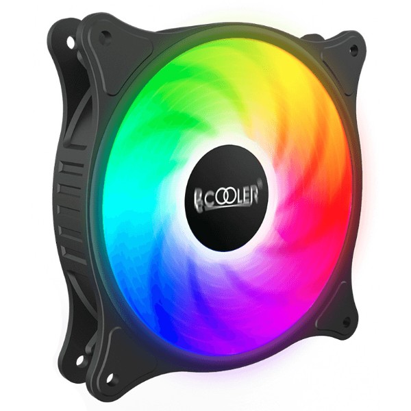 Фото - Корпусний вентилятор PCCooler 120 mm RGB Hydraulic Bearing 3Pin (FX-120-3)