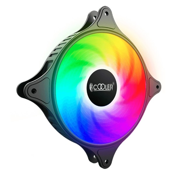 Фото - Корпусний вентилятор PCCooler 120 mm RGB Hydraulic Bearing 3Pin (FX-120-3)