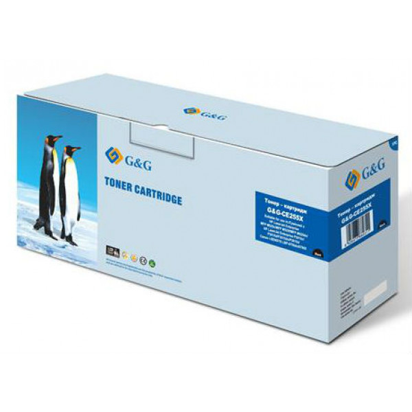 Фото - Картриджі для лазерних принтерів G&G HP LJ P3015 series (max) Black (G&G-CE255X)