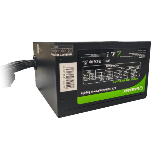 Фото - Блок живлення для ПК Gamemax GM-400 Black
