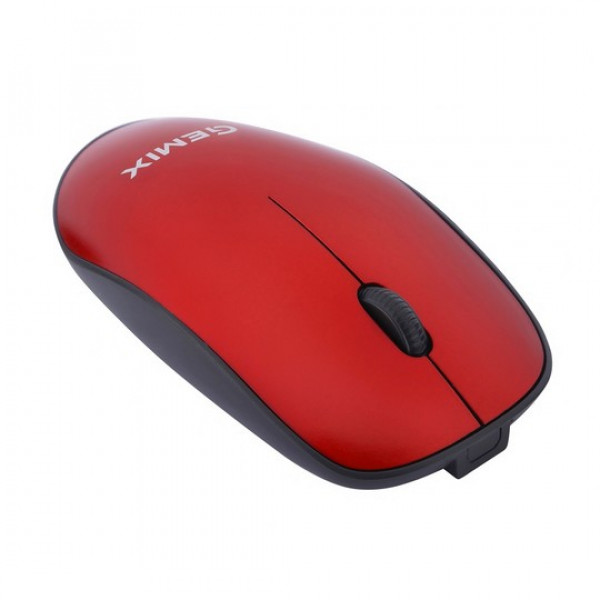 Фото - Миша бездротова Gemix GM195 Wireless Red (GM195Rd)