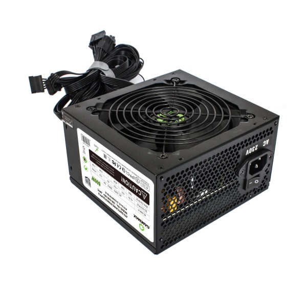 Фото - Блок живлення для ПК Gamemax GM-600 80+ APFC Black
