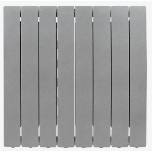 Фото - Радіатор опалення Fondital BLITZ SUPER B4 GRAPHITE 3R 500/100 16 атм 8 секція (45185)