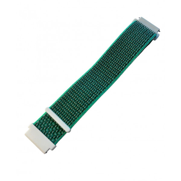 Фото - Ремінець для смарт-годинника BeCover Elastic Nylon Style for Honor MagicWatch 2 / Huawei Watch 3 Pro Classic 46mm Gray-Green (710527)