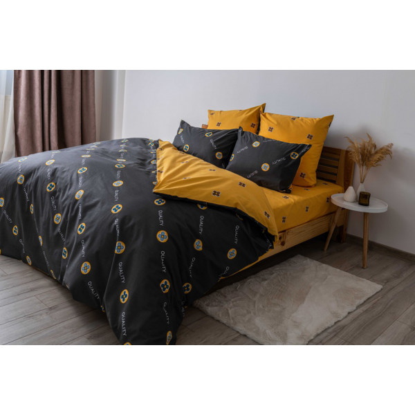 Фото - Комплект постільної білизни ТЕП Soft dreams Grey and Orange (2-03860_26022)