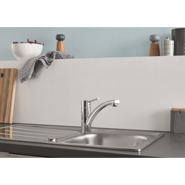 Фото - Кухонний змішувач Grohe Swift Хром (30358000)