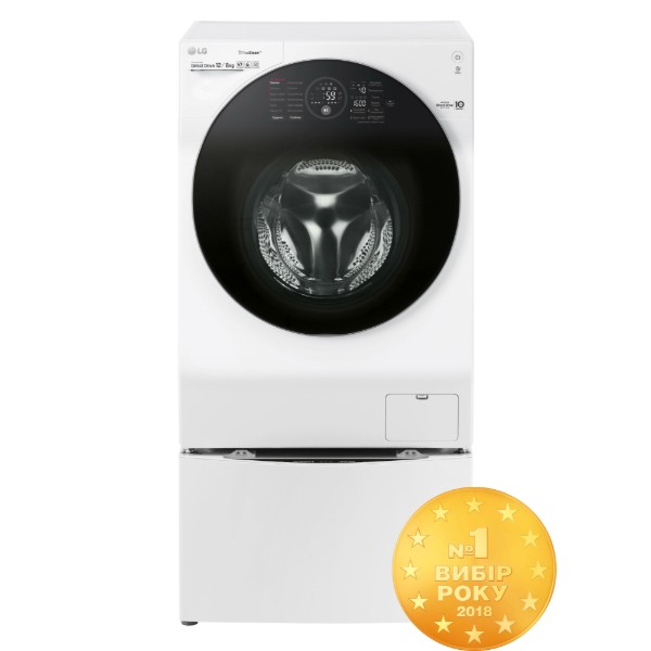 Фото - Стирально-сушильная машина LG FH6G1BCH2N/FH8G1MINI3