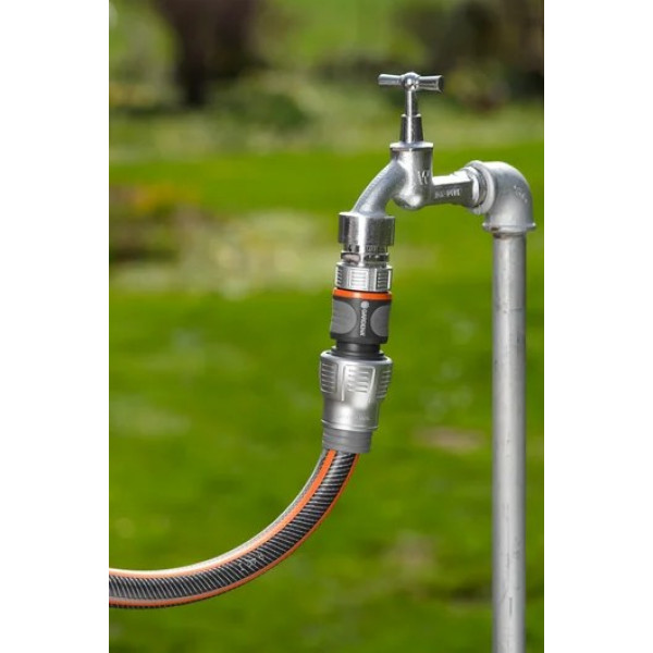 Фото - З'єднувач для шланга Gardena Premium 19 мм (18256-20.000.00)
