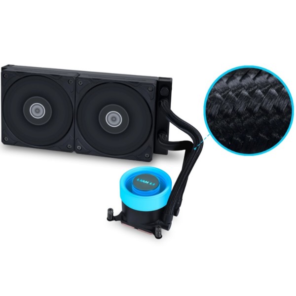 Фото - Водяна система охолодження Lian Li GA II Lite 240P Black (G89.GA2L24PB.00)