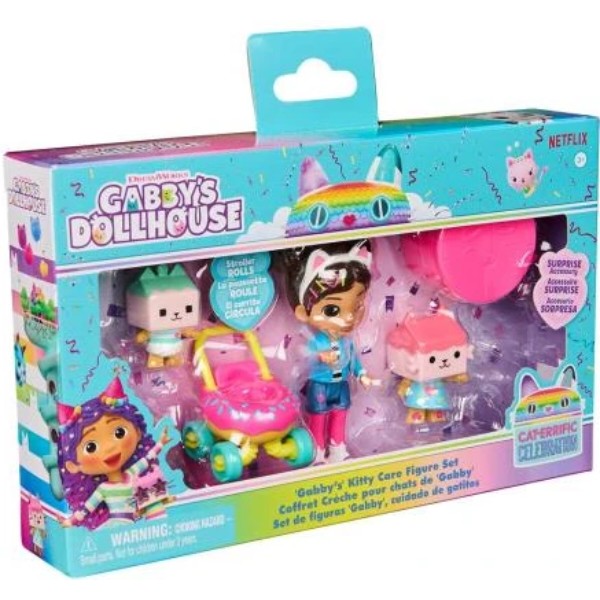 Фото - Кукольный набор GABBY'S DOLLHOUSE Уход за котёнком (SM36227/6069425)