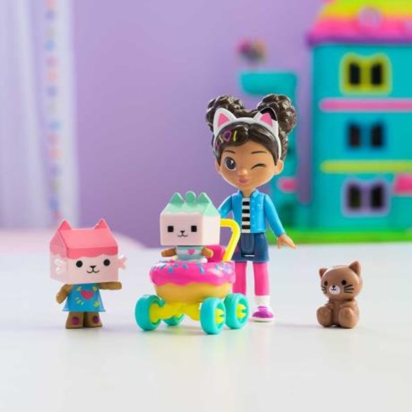 Фото - Кукольный набор GABBY'S DOLLHOUSE Уход за котёнком (SM36227/6069425)