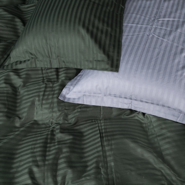 Фото - Комплект постільної білизни дитячий MirSon Satin Stripe 30-0017 + 30-0012 Galatee 110х140 (2200005246498)