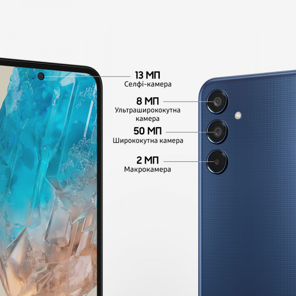 Фото - Смартфон Samsung Galaxy M35 5G 6/128Gb Light Blue (SM-M356BLBBEUC)