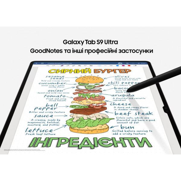 Фото - Планшет Samsung Galaxy Tab S9 Ultra 5G 12/512Gb Graphite (SM-X916BZAESEK)