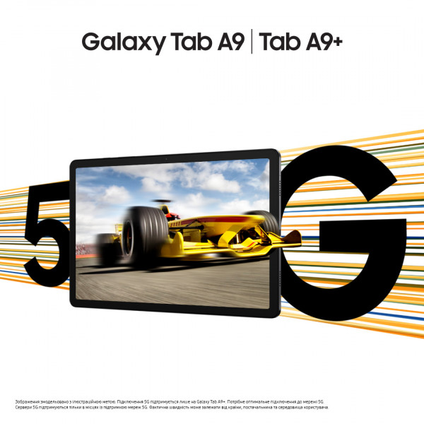 Фото - Планшет Samsung Galaxy Tab A9+ WiFi 4/64GB Graphite (SM-X210NZAASEK)