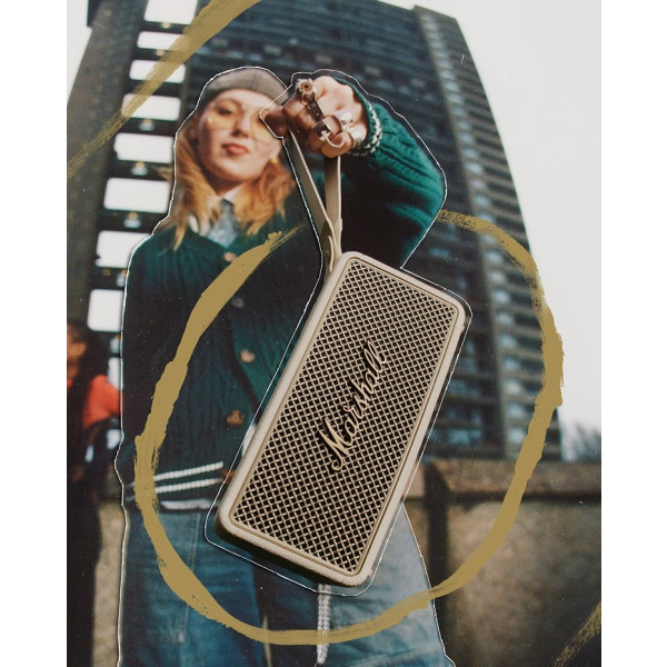 Фото - Портативна акустика Marshall Middleton II Cream (1007429)