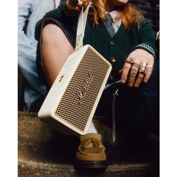 Фото - Портативна акустика Marshall Middleton II Cream (1007429)