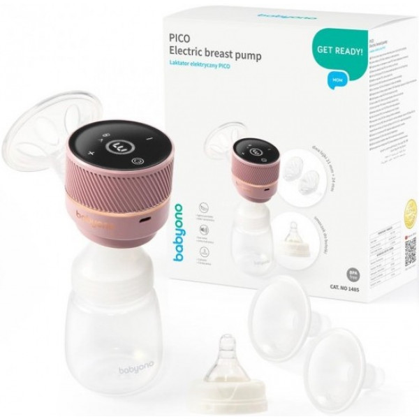Фото - Електричний молоковідсмоктувач BabyOno акумуляторний PICO з трьома режимами роботи (1485)