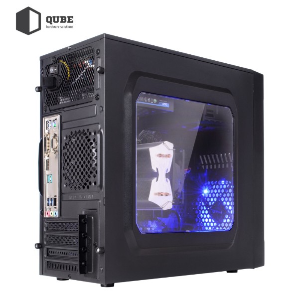Фото - Системний блок QUBE QB i7 12700F GT 1030 2GB 164 (i712700FGT10302GB164)