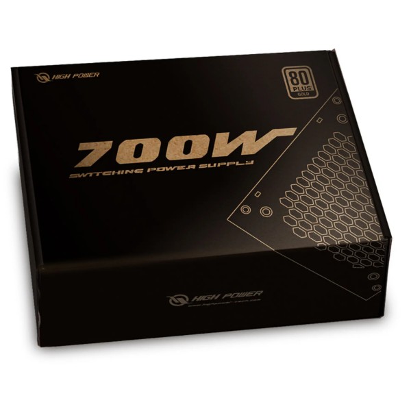 Фото - Блок живлення для ПК HighPower 700W 80+ GOLD (HP1-J700GD-F12S)