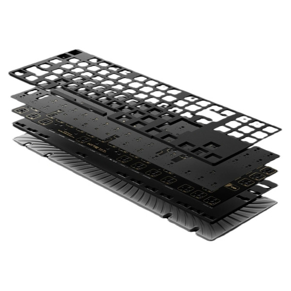 Фото - Клавиатура проводная игровая Hyte KEEB TKL RGB Plexi ENG Hot Swap (KB-HYTE-KEEB)
