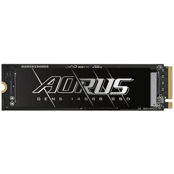Фото - SSD-накопичувач внутрішній Gigabyte AORUS Gen5 14000 2TB M.2 2280 PCIe 5.0 x4 NVMe (AG514K2TB)