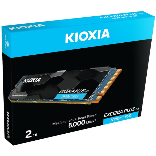 Фото - SSD-накопичувач внутрішній Kioxia Exceria Plus G3 2TB (LSD10Z002TG8)