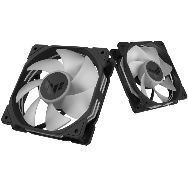 Фото - Корпусний вентилятор Asus TUF Gaming TR120 ARGB Reverse Triple Pack Black (90DA00D0-B09020)