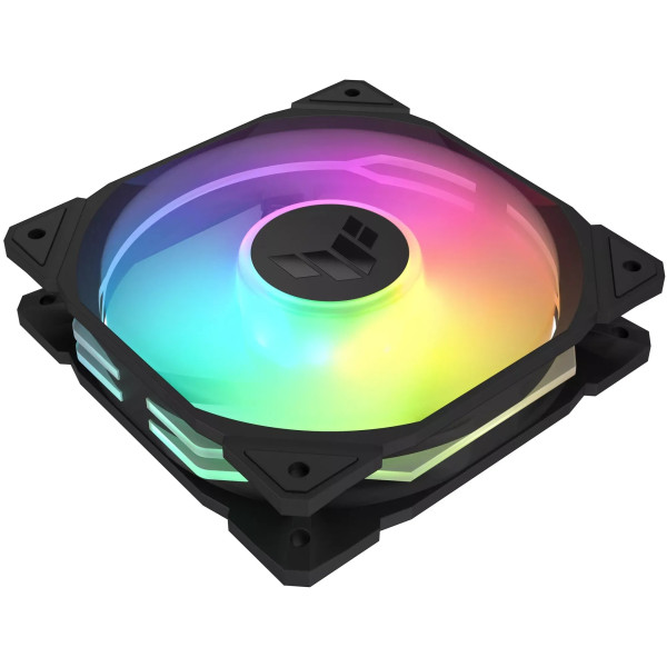 Фото - Корпусний вентилятор Asus TUF Gaming TR120 ARGB Reverse Triple Pack Black (90DA00D0-B09020)