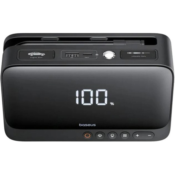 Фото - Пускозарядний пристрій Baseus Super Energy Series 4in1 600A Cluster Black (C00245902111-00)