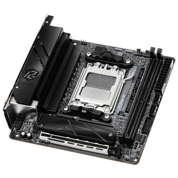 Фото - Материнська плата ASRock A620I LIGHTNING WIFI DDR5