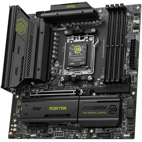 Фото - Материнська плата MSI MAG B850M Mortar WiFi DDR5