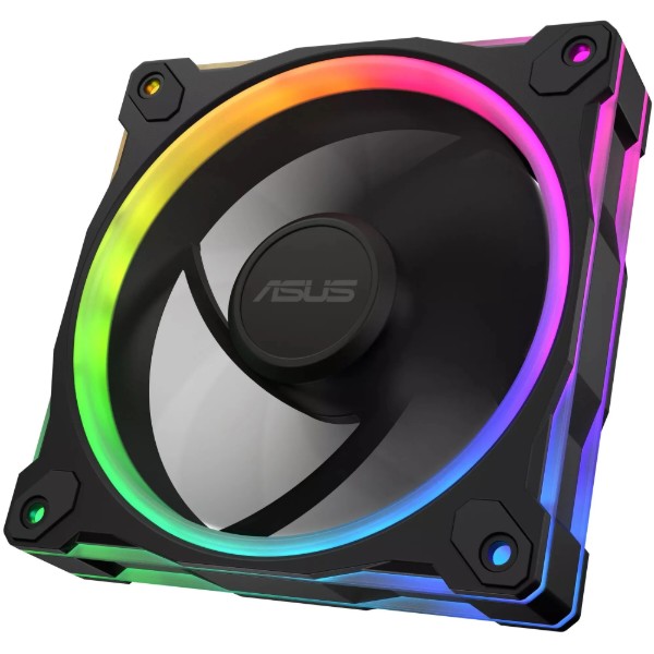 Фото - Корпусный вентилятор Asus PRIME MR120 ARGB BLACK 3IN1 (90DA00I0-B09020)