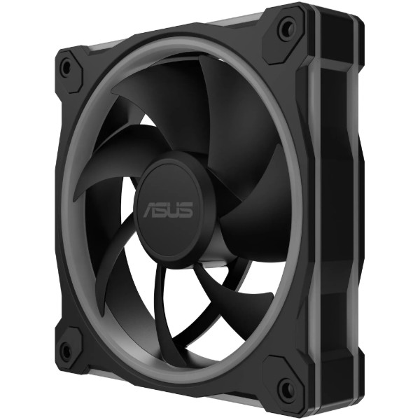 Фото - Корпусный вентилятор Asus PRIME MR120 ARGB BLACK 3IN1 (90DA00I0-B09020)