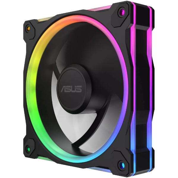 Фото - Корпусный вентилятор Asus PRIME MR120 ARGB BLACK 3IN1 (90DA00I0-B09020)