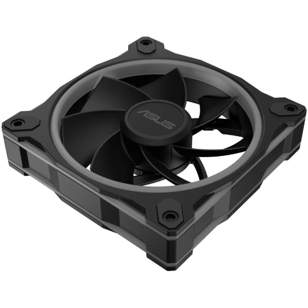 Фото - Корпусный вентилятор Asus PRIME MR120 REVERSE ARGB BLACK (90DA00L0-B09000)