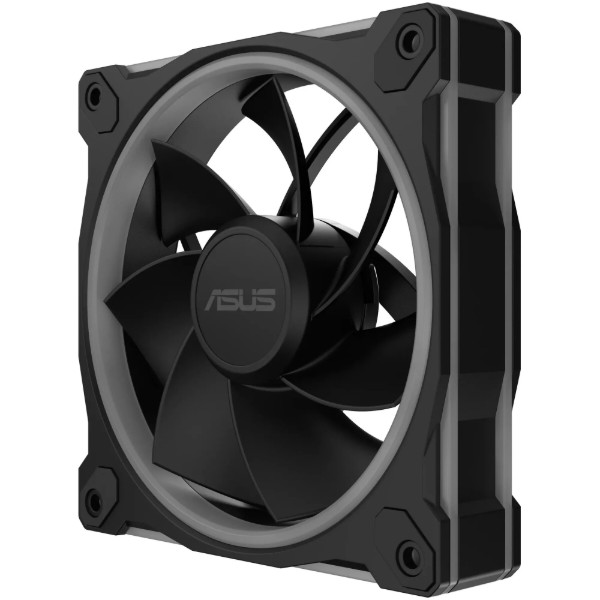 Фото - Корпусный вентилятор Asus PRIME MR120 REVERSE ARGB BLACK (90DA00L0-B09000)