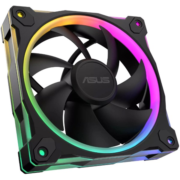 Фото - Корпусный вентилятор Asus PRIME MR120 ARGB BLACK 3IN1 (90DA00I0-B09020)