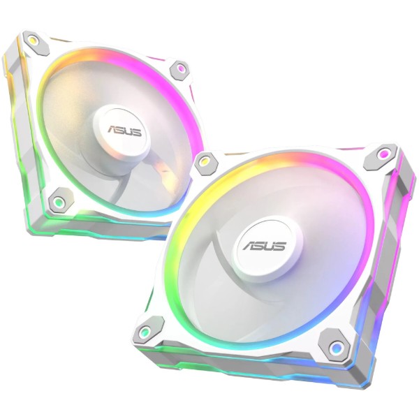 Фото - Корпусный вентилятор Asus PRIME MR120 ARGB WHITE (90DA00I3-B09000)