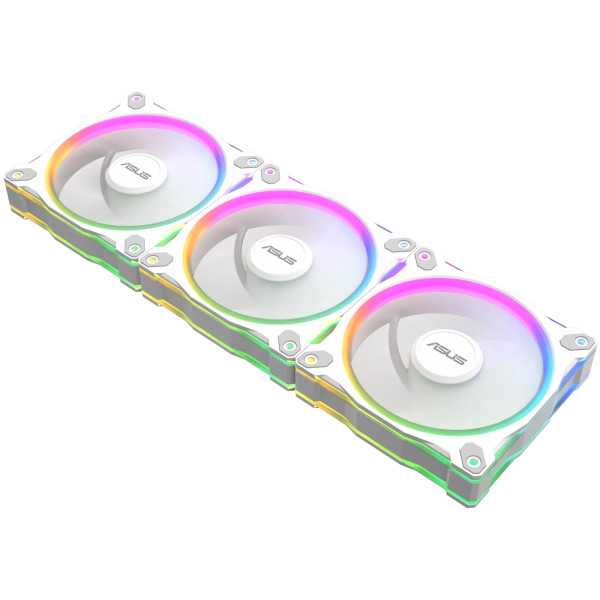 Фото - Корпусный вентилятор Asus PRIME MR120 ARGB WHITE 3IN1 (90DA00I3-B09020)