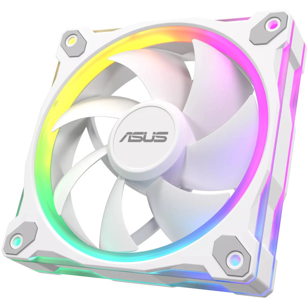Фото - Корпусный вентилятор Asus PRIME MR120 ARGB WHITE 3IN1 (90DA00I3-B09020)