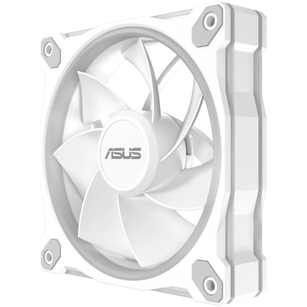 Фото - Корпусный вентилятор Asus PRIME MR120 REVERSE ARGB WHITE 3IN1 (90DA00L3-B09020)