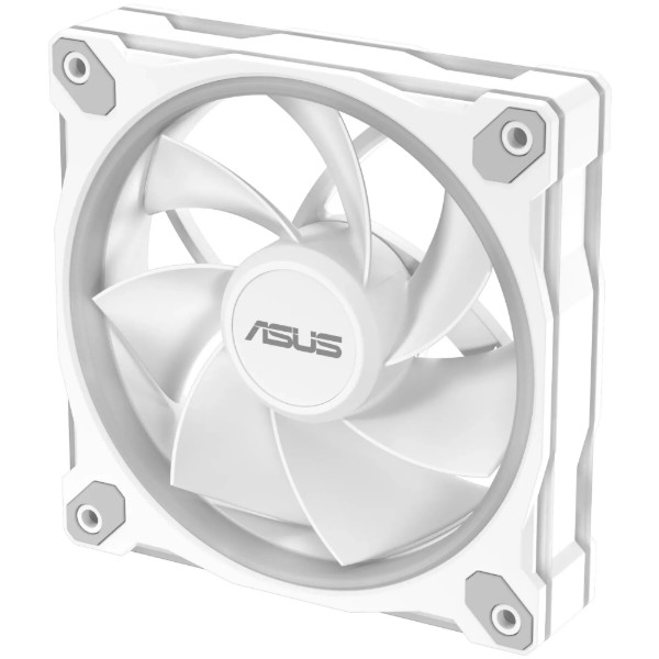 Фото - Корпусный вентилятор Asus PRIME MR120 REVERSE ARGB WHITE 3IN1 (90DA00L3-B09020)