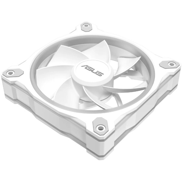 Фото - Корпусный вентилятор Asus PRIME MR120 REVERSE ARGB WHITE 3IN1 (90DA00L3-B09020)