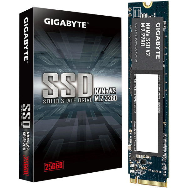 Фото - SSD-накопичувач внутрішній Gigabyte NVMe SSD V2 256GB PCIe 3.0 x4 M.2 2280 (G3NVMEV2256G)