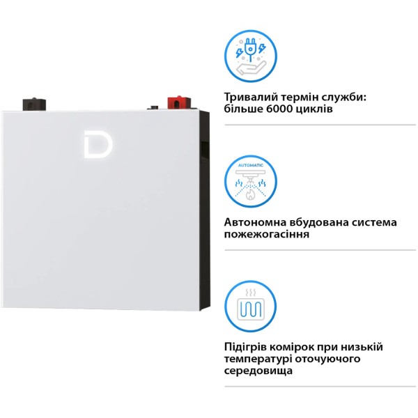 Фото - Батарея для солнечного инвертора Dyness 51.2V 100Ah (DL5.0C Pro)